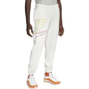 Nike Futura Club Fleece+ Sweatpants Men's Size 2XL Phantom White DX0547-030 NEW